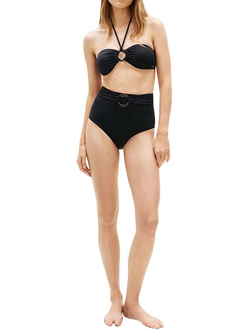 Slip bikini a vita alta Tommy Hilfiger | UW0UW06513BEH